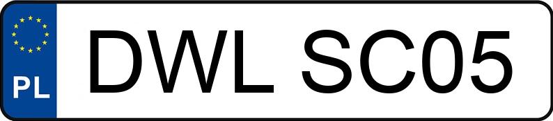 Numer rejestracyjny DWL SC05 posiada SKODA Superb II 1.9 TDI MR`08 E4 - DWLSC05