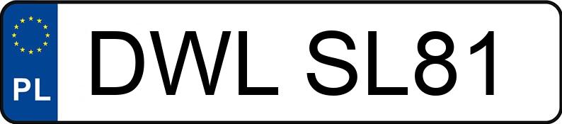 Numer rejestracyjny DWL SL81 posiada AUDI A3 1.9 TDi DPF MR`06 E4 8P Ambiente - DWLSL81