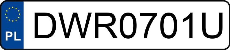 Numer rejestracyjny DWR 0701U posiada AUDI A4 AVANT - DWR0701U Numer rejestracyjny DWR 0701U posiada AUDI A4 AVANT - DWR0701U