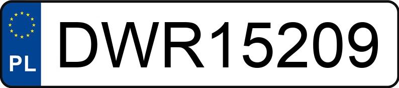 Numer rejestracyjny DWR 15209 posiada OPEL CORSA-B 1.2 KAT - DWR15209
