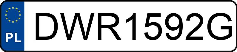 Numer rejestracyjny DWR 1592G posiada LEXUS IS F MR`06 E4 IS F MR`06 E4 - DWR1592G