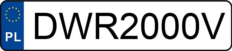 Numer rejestracyjny DWR 2000V posiada LEXUS RX 450h+ 2.5 MR`23 E6d Prestige e-CVT - DWR2000V
