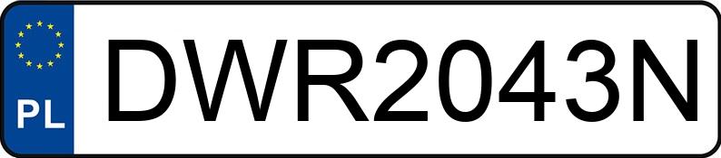 Numer rejestracyjny DWR 2043N posiada LANCIA FLAVIA - DWR2043N
