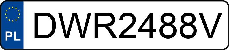 Numer rejestracyjny DWR 2488V posiada FERRARI 488 GTB - DWR2488V Numer rejestracyjny DWR 2488V posiada FERRARI 488 GTB - DWR2488V