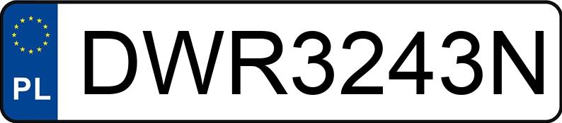 Numer rejestracyjny DWR 3243N posiada RENAULT CAPTUR - DWR3243N