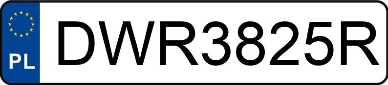 Numer rejestracyjny DWR 3825R posiada PEZZAIOLI SBA31 SBA3 - DWR3825R