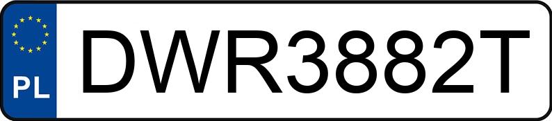 Numer rejestracyjny DWR 3882T posiada BMW 328 - DWR3882T