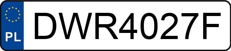 Numer rejestracyjny DWR 4027F posiada TOYOTA PROACE - DWR4027F