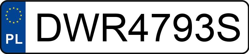 Numer rejestracyjny DWR 4793S posiada PEUGEOT PARTNER - DWR4793S