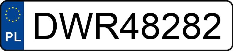 Numer rejestracyjny DWR 48282 posiada MERCEDES-BENZ 124D - DWR48282