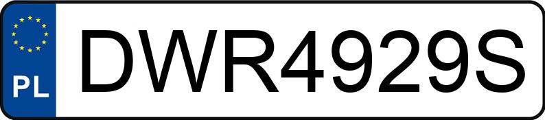 Numer rejestracyjny DWR 4929S posiada FORD FOCUS - DWR4929S Numer rejestracyjny DWR 4929S posiada FORD FOCUS - DWR4929S