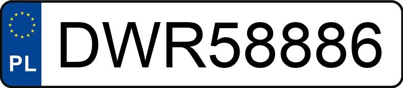 Numer rejestracyjny DWR 58886 posiada BMW 535D - DWR58886