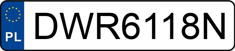 Numer rejestracyjny DWR 6118N posiada MERCEDES-BENZ ACTROS 963-4-A - DWR6118N