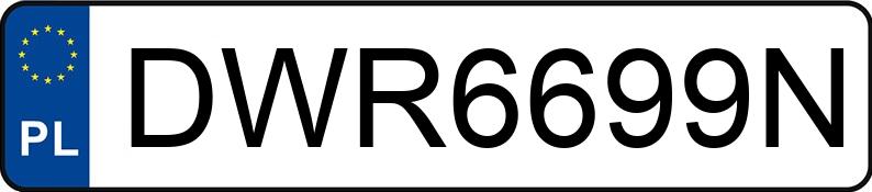 Numer rejestracyjny DWR 6699N posiada VOLKSWAGEN Caddy GP 1.6 TDI MR`11 E5 2.3t Caddy GP 1.6 TDI MR`11 E5 2.3t - DWR6699N