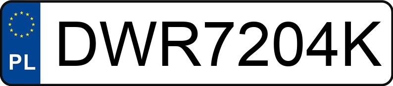 Numer rejestracyjny DWR 7204K posiada AUDI A3 Sportback 1.6 MR`09 E4 8P Ambition - DWR7204K