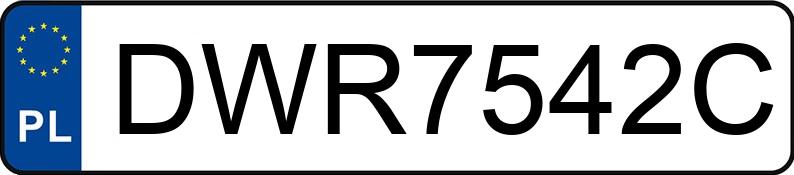 Numer rejestracyjny DWR 7542C posiada VOLVO FM 12 420 MR`02 E3 42.0t FM 12 - DWR7542C