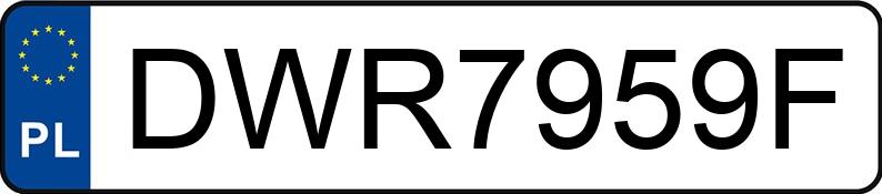 Numer rejestracyjny DWR 7959F posiada SEAT Ibiza 1.2 TSI MR`16 E6 Reference - DWR7959F