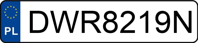 Numer rejestracyjny DWR 8219N posiada BMW 320i Kat. MR`98 E46 320i Kat. MR`98 E46 - DWR8219N