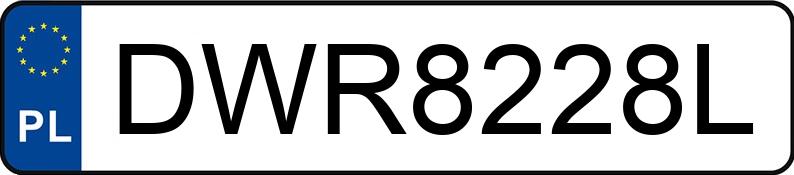 Numer rejestracyjny DWR 8228L posiada SKODA KAMIQ - DWR8228L