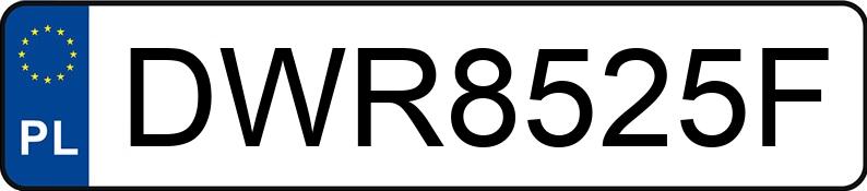 Numer rejestracyjny DWR 8525F posiada AUDI A6 Quattro 3.0 TDi MR`04 E3 4F A6 Quattro 3.0 TDi MR`04 E3 4F - DWR8525F