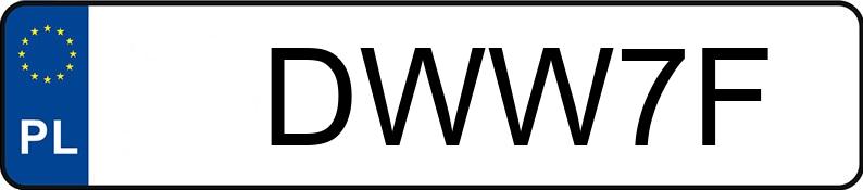 Numer rejestracyjny DWW 7F posiada FIAT Duna 60 Duna 60 - DWW7F