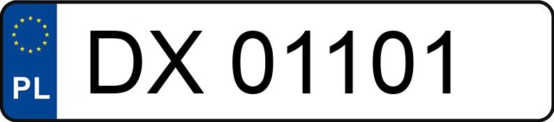 Numer rejestracyjny DX 01101 posiada LAND ROVER Range Rover V 4.4 mHEV MR`22 E6d SV LWB - DX01101