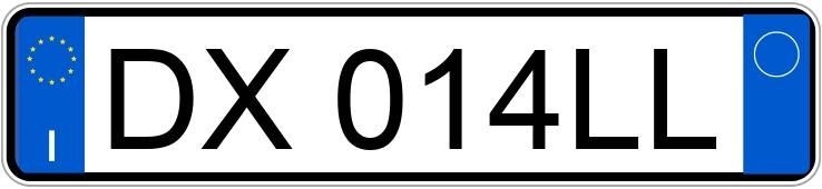 Numer rejestracyjny DX014LL posiada ALFA ROMEO MiTo Numer rejestracyjny DX014LL posiada ALFA ROMEO MiTo