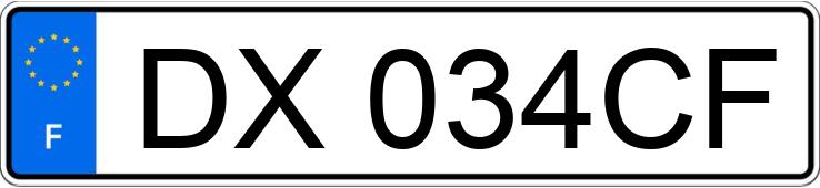 Numer rejestracyjny DX034CF posiada VOLKSWAGEN POLO V