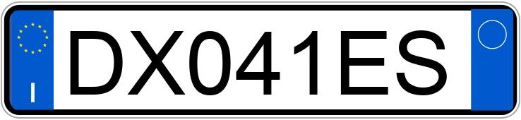 Numer rejestracyjny DX041ES posiada VOLKSWAGEN Golf 6a serie