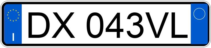 Numer rejestracyjny DX043VL posiada FORD Fiesta 6a serie