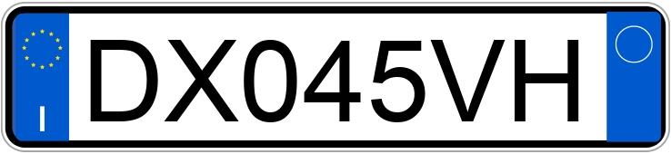 Numer rejestracyjny DX045VH posiada AUDI A4 4a serie