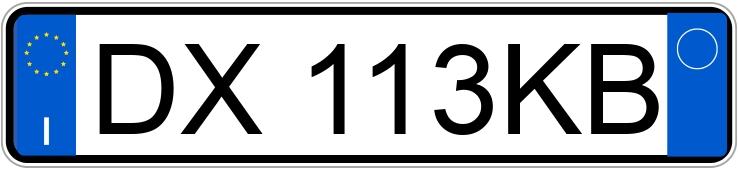 Numer rejestracyjny DX113KB posiada ALFA ROMEO MiTo