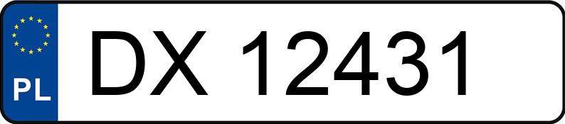 Numer rejestracyjny DX 12431 posiada MERCEDES-BENZ GLC 300 d MR`19 E6d X253 FL 4Matic - DX12431