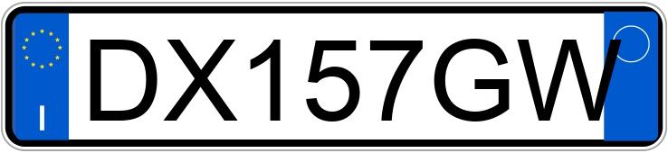 Numer rejestracyjny DX157GW posiada TOYOTA Aygo 1a serie Numer rejestracyjny DX157GW posiada TOYOTA Aygo 1a serie