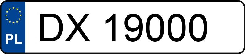Numer rejestracyjny DX 19000 posiada MERCEDES-BENZ CLS 350 d MR`15 E6 218 CLS 350 d MR`15 E6 218 - DX19000