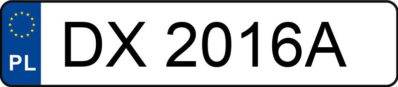 Numer rejestracyjny DX 2016A posiada AUDI A5 Avant 2.0 TFSI MR`25 E6e B10 S tronic - DX2016A Numer rejestracyjny DX 2016A posiada AUDI A5 Avant 2.0 TFSI MR`25 E6e B10 S tronic - DX2016A