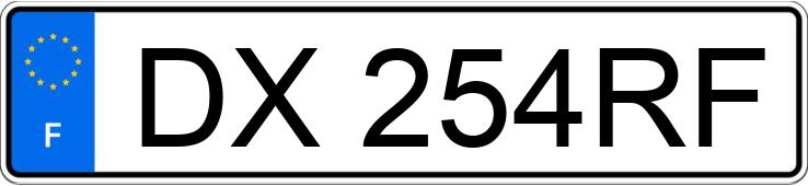 Numer rejestracyjny DX254RF posiada RENAULT KADJAR Numer rejestracyjny DX254RF posiada RENAULT KADJAR