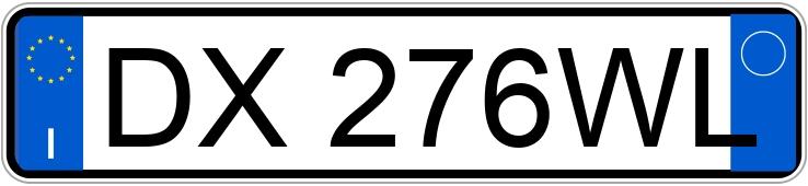 Numer rejestracyjny DX276WL posiada FORD Fiesta 6a serie