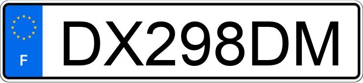 Numer rejestracyjny DX298DM posiada MERCEDES CLASSE A