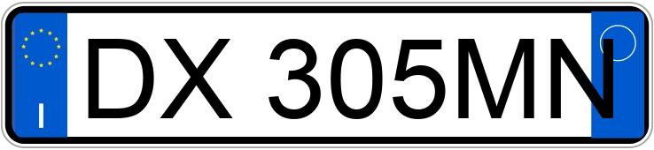 Numer rejestracyjny DX305MN posiada AUDI A4 2a serie