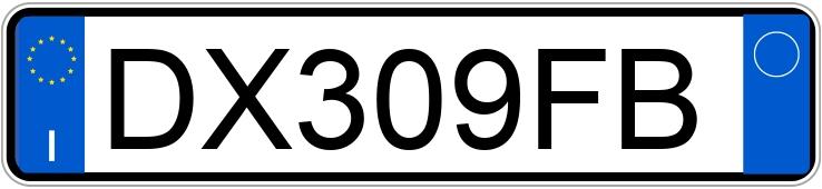 Numer rejestracyjny DX309FB posiada RENAULT Trafic 3a serie