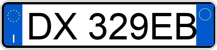 Numer rejestracyjny DX329EB posiada PORSCHE 911 911 Turbo Coupe (353 kw)