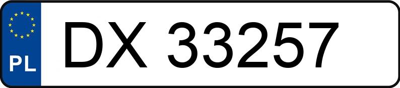 Numer rejestracyjny DX 33257 posiada MERCEDES-BENZ AMG GT 63 S - DX33257