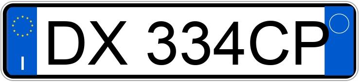 Numer rejestracyjny DX334CP posiada RENAULT Clio 3a serie