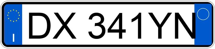 Numer rejestracyjny DX341YN posiada CITROEN C3 1a serie