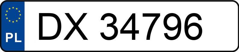 Numer rejestracyjny DX 34796 posiada MERCEDES-BENZ S 450 D 4MATIC - DX34796