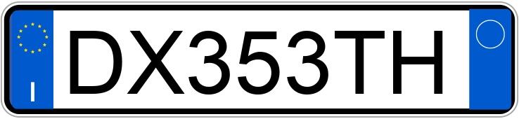 Numer rejestracyjny DX353TH posiada FORD Fiesta 6a serie Numer rejestracyjny DX353TH posiada FORD Fiesta 6a serie