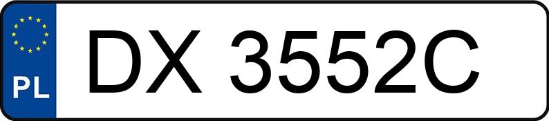 Numer rejestracyjny DX 3552C posiada VOLKSWAGEN T-ROC - DX3552C Numer rejestracyjny DX 3552C posiada VOLKSWAGEN T-ROC - DX3552C