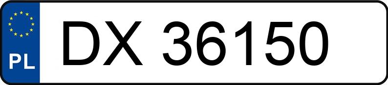 Numer rejestracyjny DX 36150 posiada VOLKSWAGEN Golf V 1.9 TDi MR`03 E4 Trendline - DX36150 Numer rejestracyjny DX 36150 posiada VOLKSWAGEN Golf V 1.9 TDi MR`03 E4 Trendline - DX36150