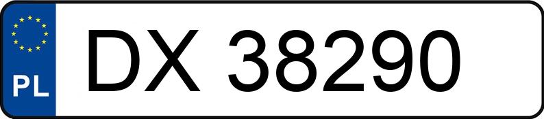 Registreringsnummeret DX 38290 har MERCEDES-BENZ 315 Sprinter CDI MR`18 E6 3.5t 315 Sprinter CDI MR`18 E6 3.5t - DX38290